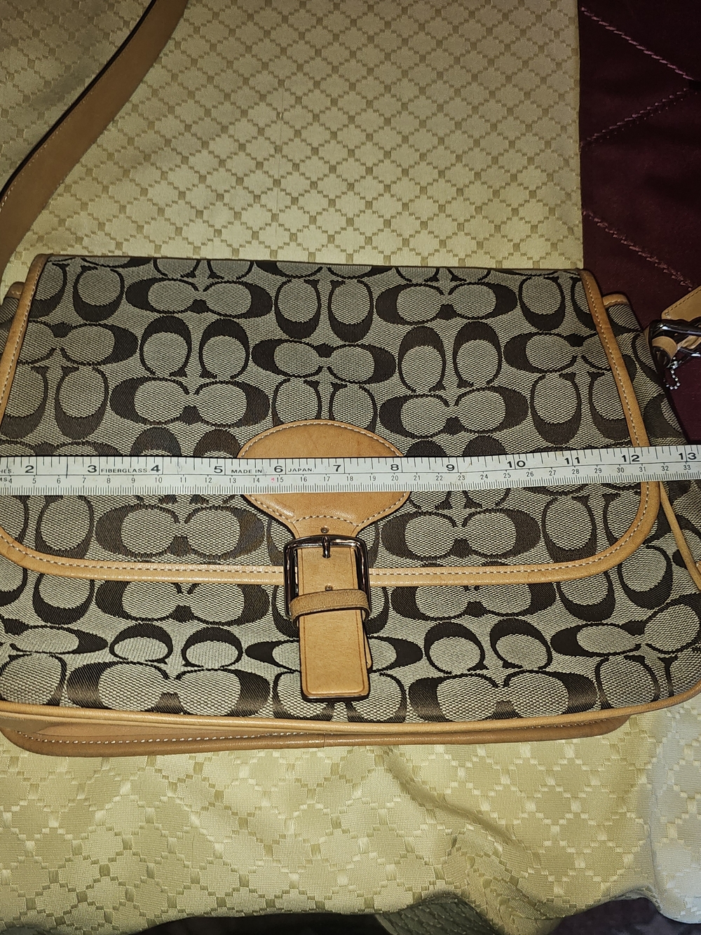 Authentic 2001 Coach Hampton Crossbody Bag - 12"x9"x4" - Picture 11 of 11